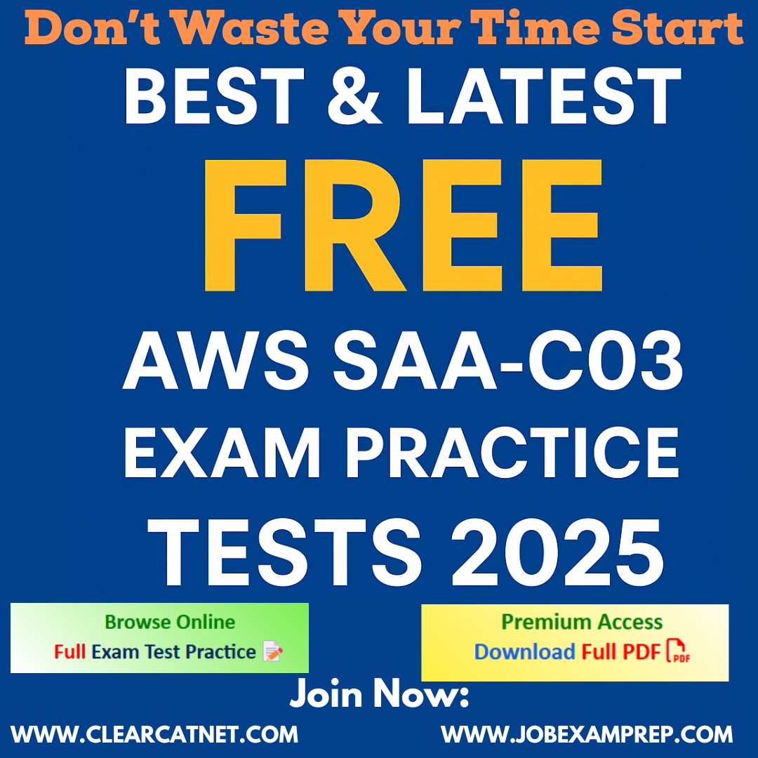 AWS SAA-C03 Practice Test Free 2025.