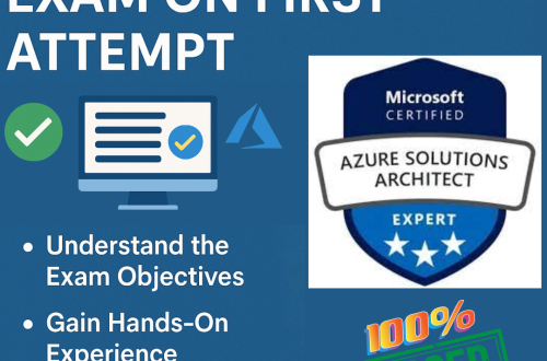 pass az‑305 exam on first attempt